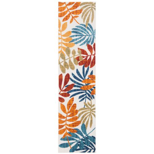 Tapis Cabana 61 X 244 Cm Moderne Ariadne Crème / Rouge