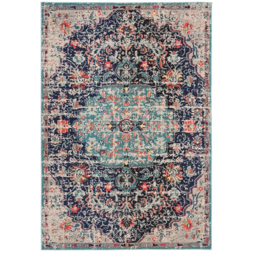 Tapis Madison 183 X 274 Cm De Transition Maia Bleu