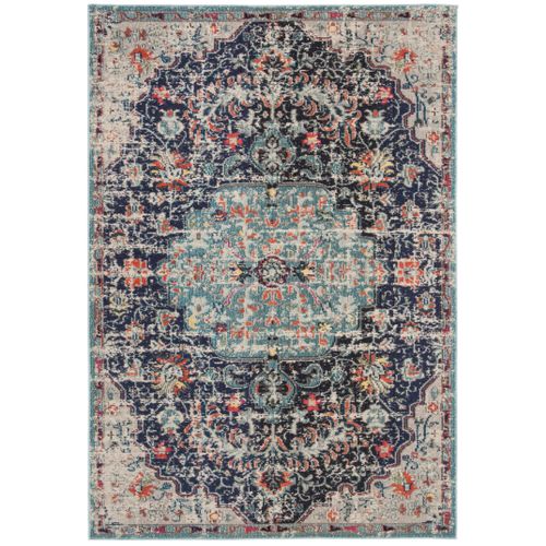 Tapis Madison 236 X 305 Cm De Transition Maia Noir / Bleu