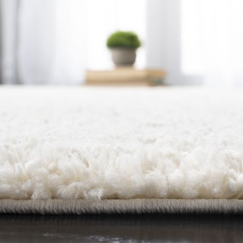 Tapis August Shag 201 X 201 Cm Shag Lola Blanc