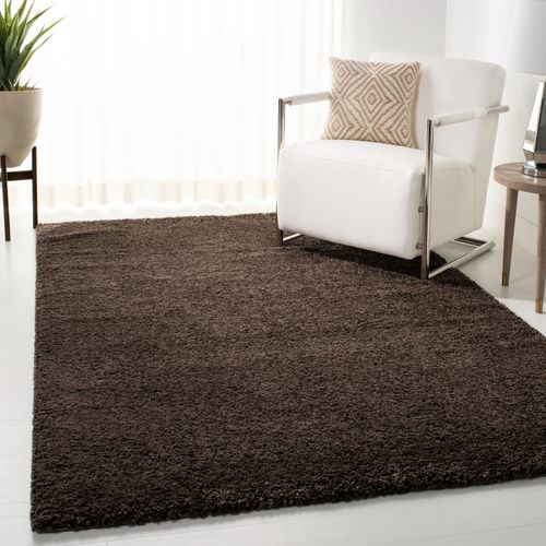 Tapis August à Poils Longs 236 X 305 Cm Shag Lola Marron