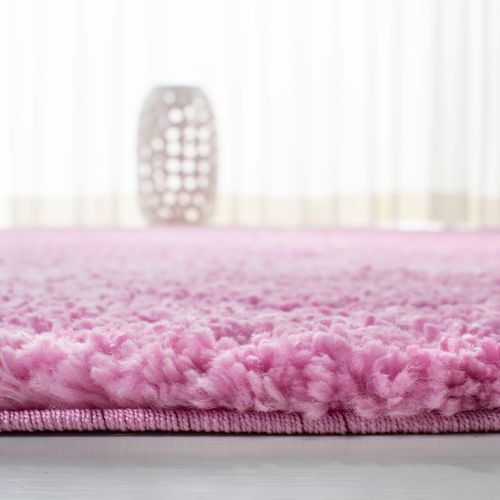 Tapis August à Poils Longs 160 X 229 Cm Shag Lola Rose