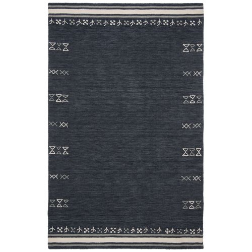 Tapis Himalaya 152 X 244 Cm Contemporain Ezra Fusain