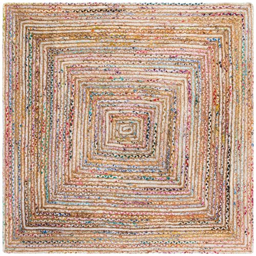 Tapis Cape Cod 122 X 122 Cm Côtier Jessamine Beige / Multi