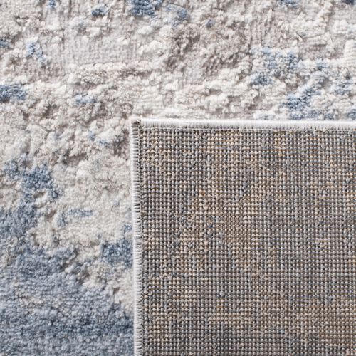 Tapis Amelia 201 X 201 Cm Contemporain Rhiannon Gris / Bleu