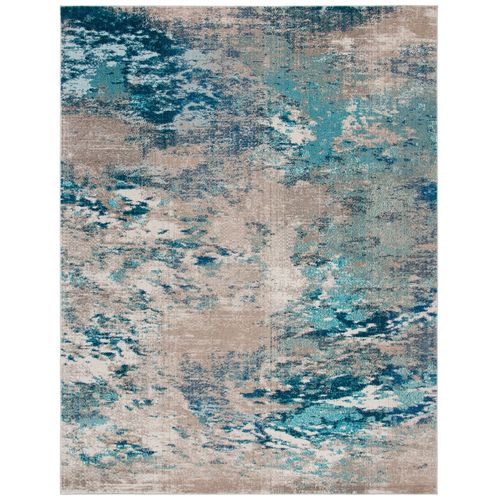 Tapis Madison 274 X 366 Cm Contemporain Julia Bleu