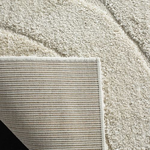 Tapis Florida Shag 122 X 122 Cm Shag Raton Creme / Creme