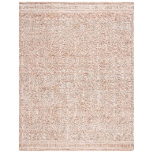 Tapis Abstract 244 X 305 Cm Bohémien Alaska Ivory / Rust
