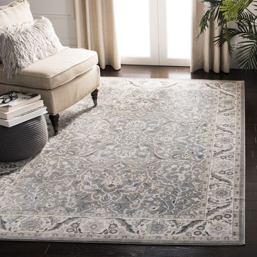Tapis Isabelle 160 X 229 Cm De Transition Isabel Gris