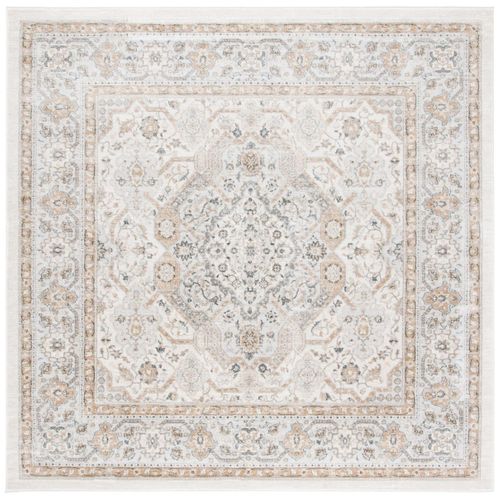 Tapis Isabella 201 X 201 Cm De Transition Ileana Crème / Beige