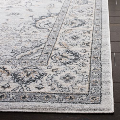 Tapis Isabelle 122 X 183 Cm De Transition Ilsa Gris