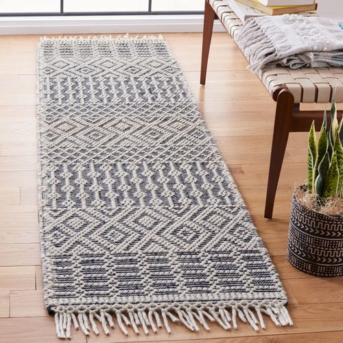 Tapis Natura 69 X 244 Cm Bohemien Ainsley Ivoire