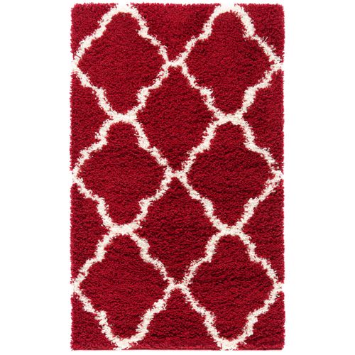 Tapis Dallas Shag 122 X 183 Cm Shag Aldo Rouge