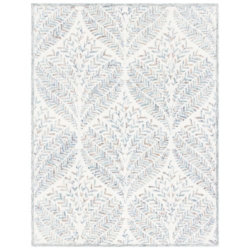 Tapis Corsaire 274 X 366 Cm Florale Meara Bleu