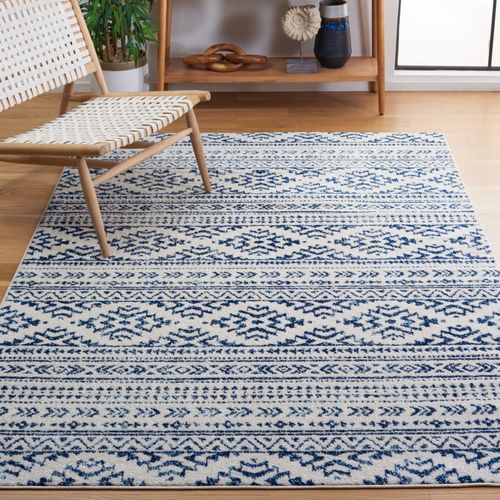 Tapis Tulum 160 X 229 Cm Bohémien Hope Bleu