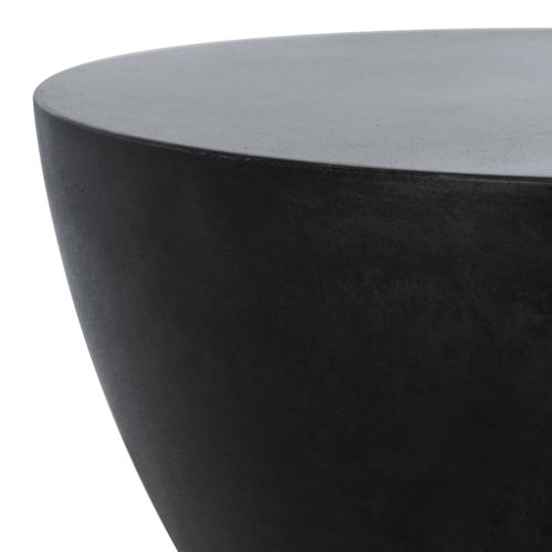 Table D'appoint Pour L'exterieur Athena Noir Beton 38 X 38 X 45 Cm