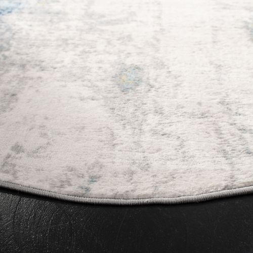 Tapis Jasper 91 X 91 Cm Contemporain Danni Gris / Or