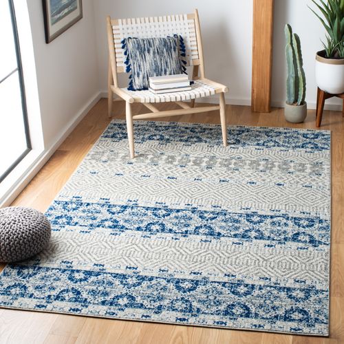 Tapis Madison 122 X 183 Cm Bohémien Esme Bleu