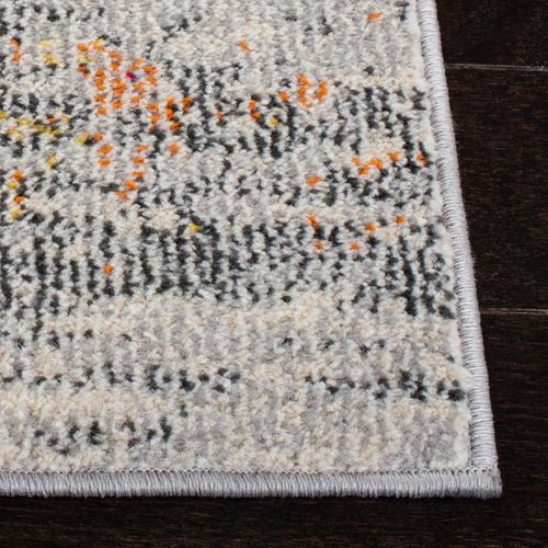 Tapis Madison 152 X 152 Cm Contemporain Julia Gris / Or
