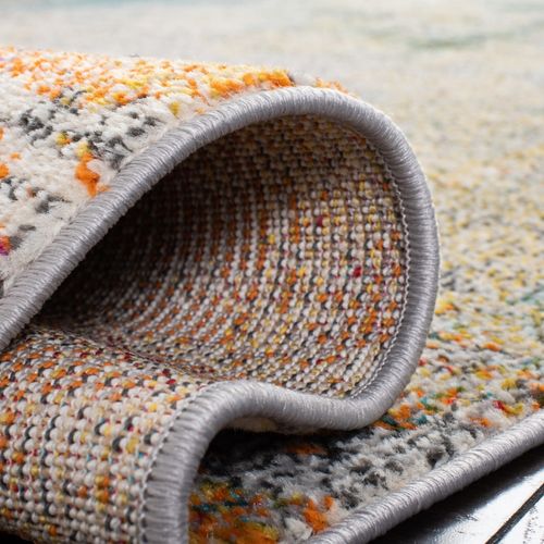 Tapis Madison 152 X 152 Cm Contemporain Julia Gris / Or