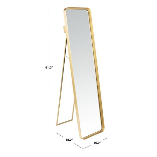 Miroir Lurena Or Fer/verre 41 X 46 X 155 Cm