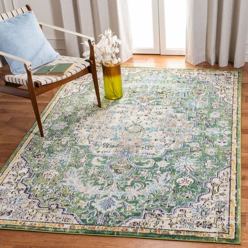 Tapis Madison 160 X 229 Cm De Transition Maia Vert / Turquoise