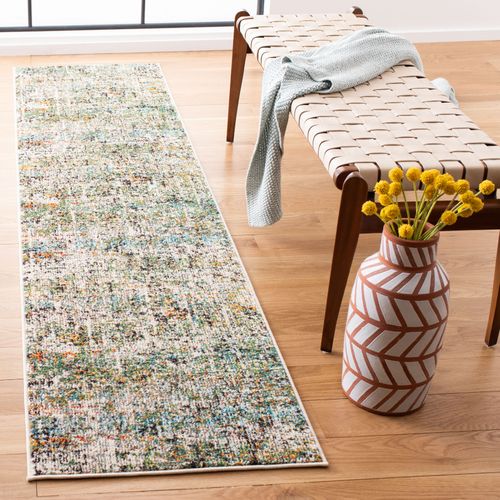 Tapis Madison 61 X 244 Cm Contemporain Manjor Vert