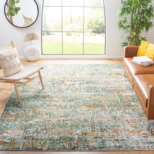 Tapis Madison 274 X 366 Cm Contemporain Manjor Vert