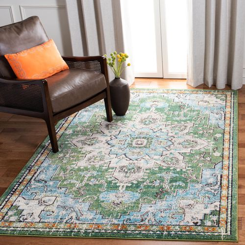Tapis Madison 183 X 274 Cm Contemporain Malaya Vert