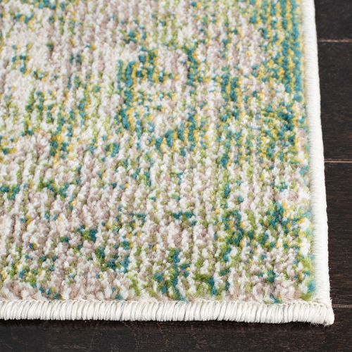 Tapis Madison 244 X 305 Cm Contemporain Alethea Vert / Ivoire