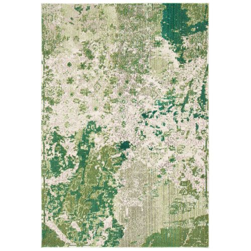 Tapis Madison 244 X 305 Cm Contemporain Alethea Vert / Ivoire