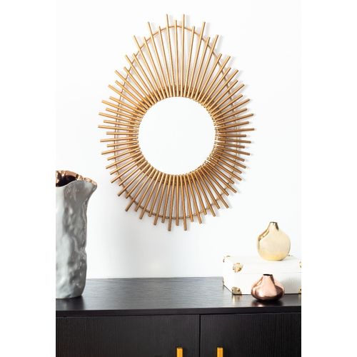 Miroir Elfreda Or Fer/verre 46 X 4 X 64 Cm
