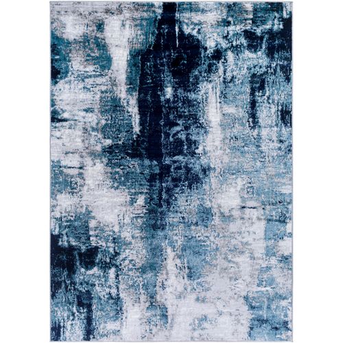 Tapis Abstrait Moderne Bleu/gris 160x220 Cm Giulia