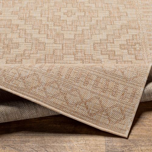 Tapis D'extérieur/intérieur Aspect Jute Beige/ivoire 200x275 Cm Tricia