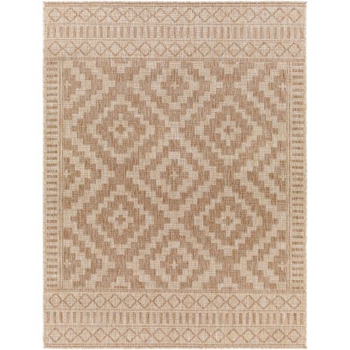 Tapis D'extérieur/intérieur Aspect Jute Beige/ivoire 200x275 Cm Tricia