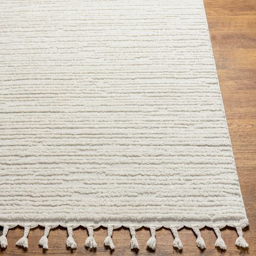 Tapis Scandinave Bohème Gris Clair/ivoire 160x213 Cm Tatum
