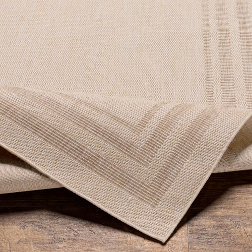 Tapis D'extérieur/intérieur Aspect Jute Beige/ivoire 200x275 Cm Georgia