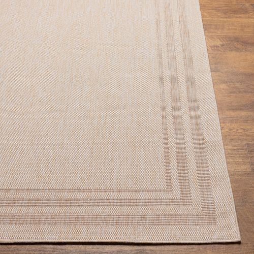 Tapis D'extérieur/intérieur Aspect Jute Beige/ivoire 200x275 Cm Georgia