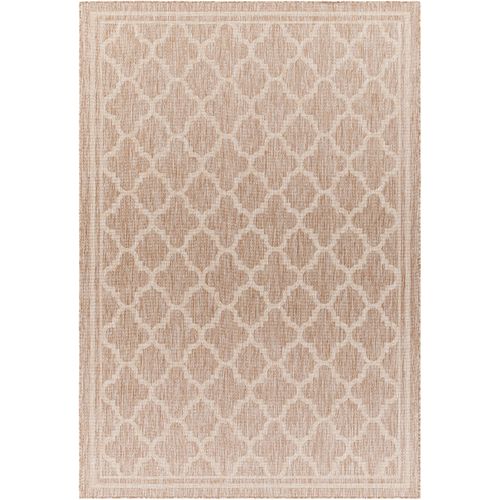 Tapis D'extérieur/intérieur Aspect Jute Beige/ivoire 160x213 Cm Maya