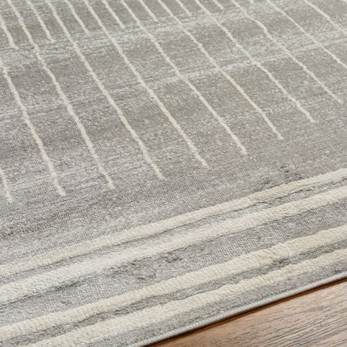 Tapis Scandinave Moderne Gris/beige 200x275 Cm Enso