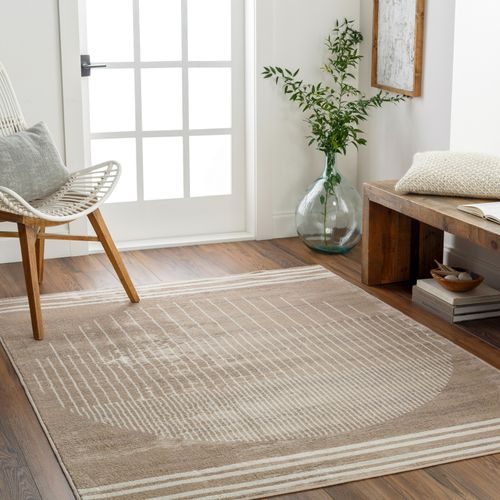 Tapis Scandinave Moderne Brun/beige 200x275 Cm Enso