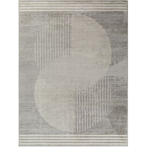 Tapis Scandinave Moderne Gris/beige 200x275 Cm Enso2