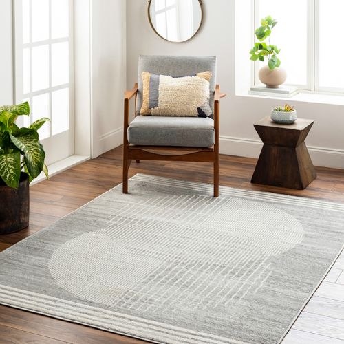 Tapis Scandinave Moderne Gris/beige 200x275 Cm Enso2