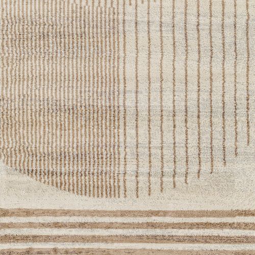 Tapis De Couloir Scandinave Moderne Beige/brun 80x220 Cm Enso2