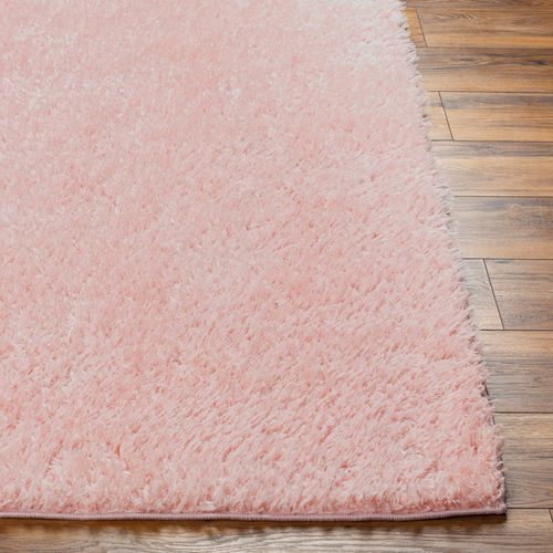 Tapis Shaggy Uni Rose Clair 200x275 Cm Soso
