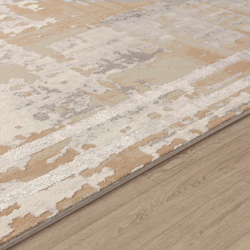 Tapis Abstrait Moderne Beige/gris 160x213 Cm Martina