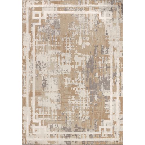 Tapis Abstrait Moderne Beige/gris 160x213 Cm Martina