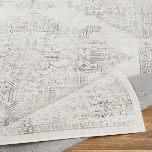 Tapis Vintage Oriental Blanc/gris 120x170 Cm Ceren