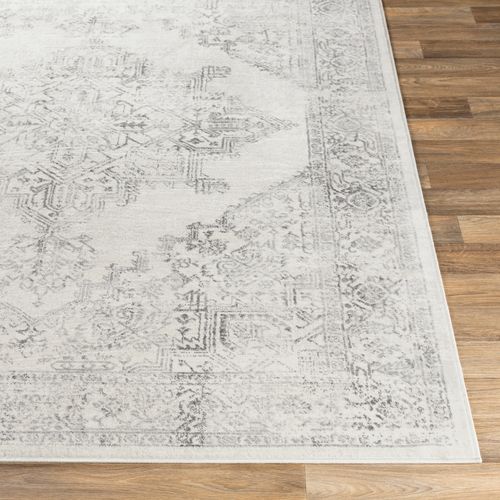 Tapis Vintage Oriental Blanc/gris 120x170 Cm Ceren