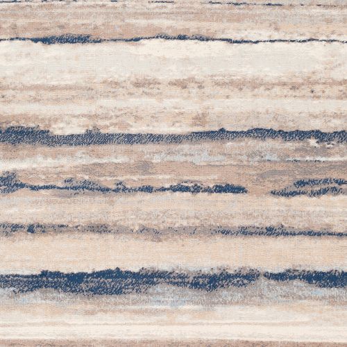 Tapis Scandinave Moderne Blanc/gris/bleu 140x200 Cm Pandora